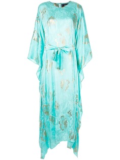 Taller Marmo платье-кафтан с цветочным принтом