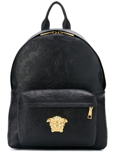 Versace рюкзак с тисненой отделкой