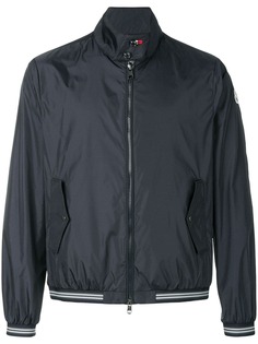 Moncler куртка-бомбер с высокой горловиной