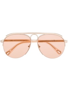 Chloé Eyewear солнцезащитные очки-авиаторы