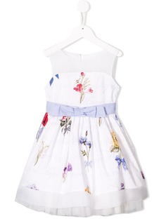 Lapin House платье без рукавов с цветочным принтом