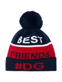 Dolce & Gabbana Kids вязаная шапка Best Friends