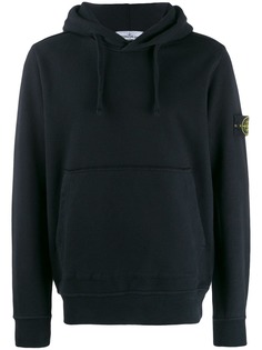 Stone Island худи с нашивкой-логотипом