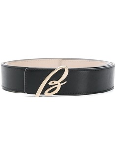 Brioni ремень с пряжкой в виде логотипа