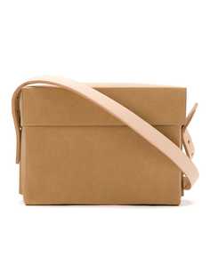 Gloria Coelho paper bag with leather straps