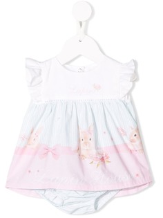 Lapin House платье с вышивкой