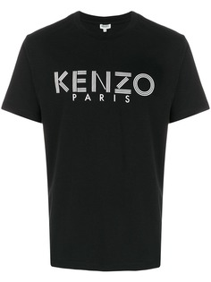 Kenzo футболка с принтом логотипа
