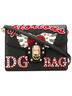 Dolce & Gabbana декорированная сумка на плечо Lucia