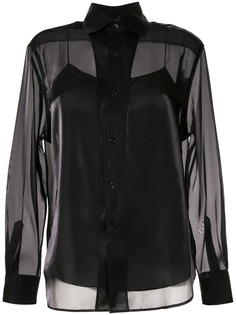 Ralph Lauren Collection полупрозрачная блузка