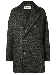 Saint Laurent двубортный бушлат