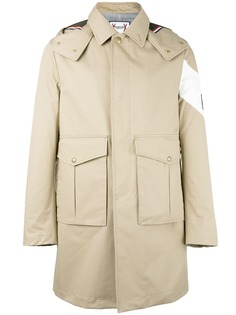 Moncler Grenoble однобортное пальто