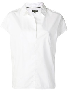 Woolrich блузка прямого кроя с v-образным вырезом