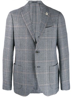 Lardini блейзер в клетку