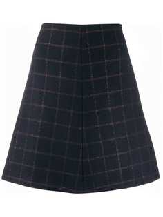 Red Valentino юбка мини в клетку