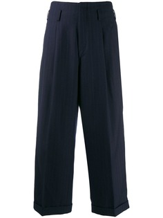 Comme Des Garçons Pre-Owned брюки 1990-х годов в тонкую полоску