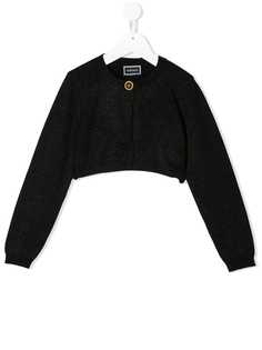 Young Versace кардиган с блестками