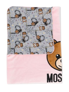 Moschino Kids одеяло с логотипом