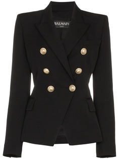 Balmain двубортный блейзер