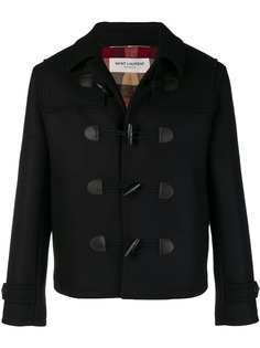Saint Laurent классическое приталенное пальто