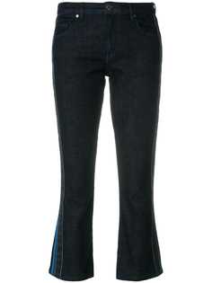 Victoria Victoria Beckham укороченные расклешенные джинсы