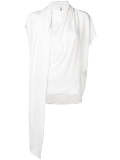 Poiret топ без рукавов с шарфом