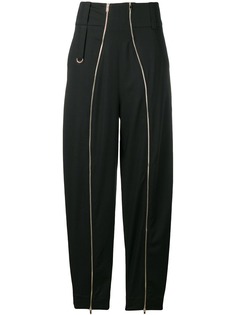 Stella McCartney зауженные брюки на молнии