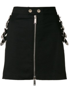 Dsquared2 мини-юбка с пряжками