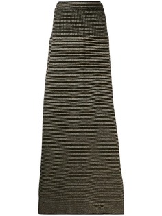 Yves Saint Laurent Pre-Owned юбка макси 1970-х годов