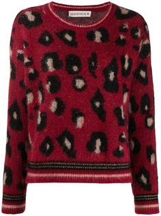 Shirtaporter свитер с леопардовым принтом
