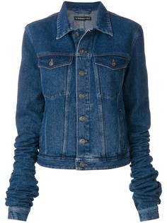 Y/Project джинсовая куртка с экстра-длинными рукавами