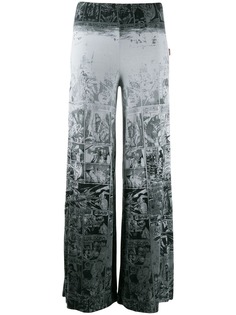 Jean Paul Gaultier Pre-Owned брюки 1990-го года с принтом