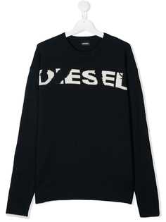 Diesel Kids толстовка с логотипом