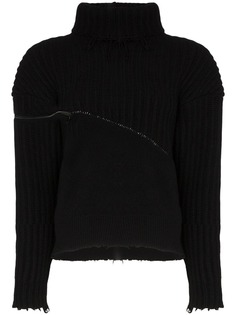 UNRAVEL PROJECT джемпер с молнией