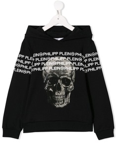 Philipp Plein Junior толстовка с принтом Skull