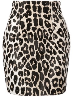 16Arlington юбка с леопардовым принтом