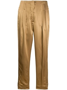 Luisa Cerano брюки с завышенной талией и складками