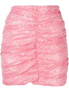Attico мини-юбка со сборками