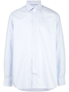 Eton рубашка кроя слим в мелкую клетку