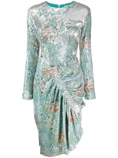 Preen By Thornton Bregazzi платье Daisy с пайетками