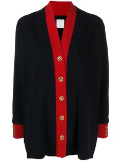 Sandro Paris двухцветный кардиган
