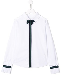 Lapin House рубашка с бантом