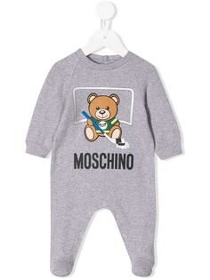 Moschino Kids пижама с принтом