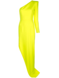 Alex Perry длинное платье на одно плечо