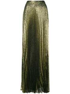 Saint Laurent длинная плиссированная юбка