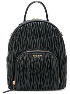 Miu Miu стеганый рюкзак