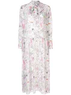 Olivia Rubin платье с цветочным принтом