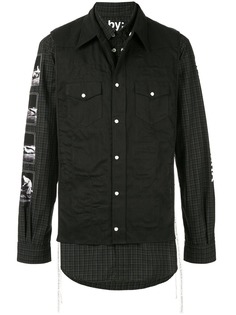 Takahiromiyashita The Soloist рубашка с графичным принтом