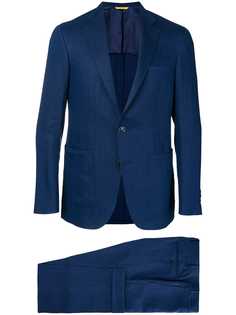 Canali костюм-двойка строгого кроя