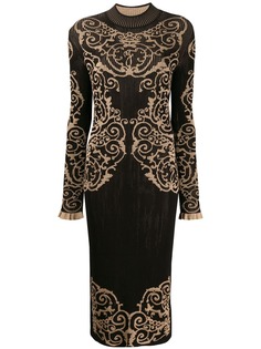 Fendi трикотажное платье Loungette