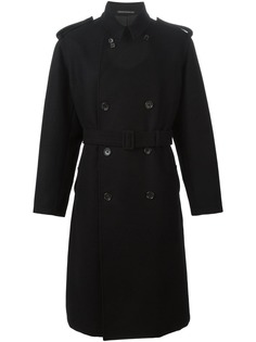 Yohji Yamamoto Pre-Owned тренч свободного кроя